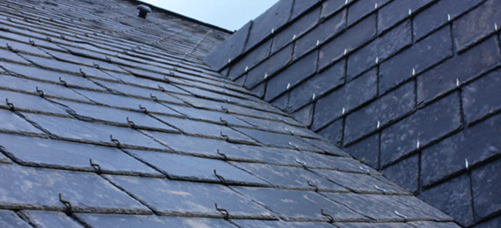 Slate roof